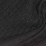 Black Textured Jacquard, Polyester — photo 3