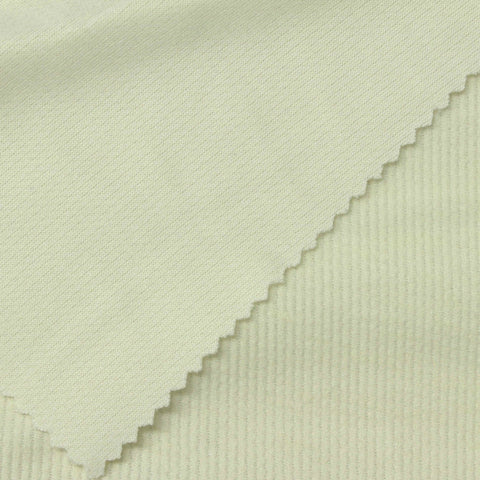 Viscose Polyester Blend Stretch Knit Fabric, 280 gsm, 185 cm — Green, ref EF-261060