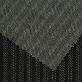 Black Stripes Interlock Knit, Poly-Viscose — photo 3