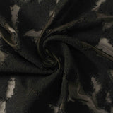 Animal Print Polyester Cotton Stretch Knit Fabric, 130 gsm, 150 cm — Black — photo 3