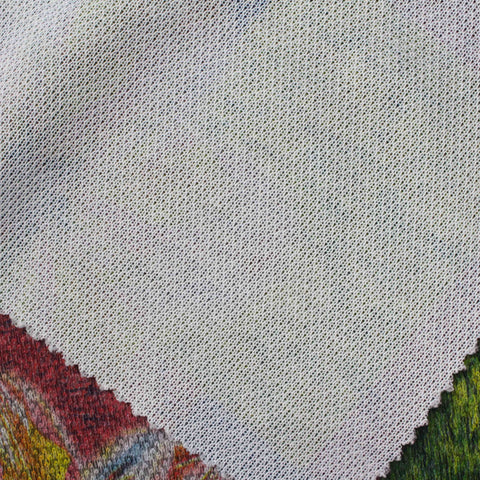 Blue Swirls Knit, Polyester