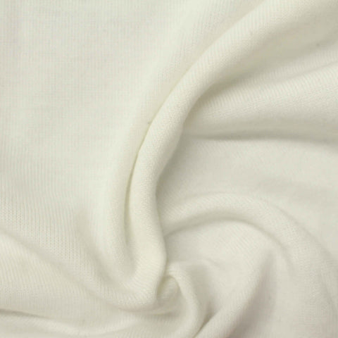 Polyester Cotton Rib Knit Fabric, 285 gsm, 160 cm — Beige