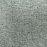 Grey Heather Rib Knit, Polyester — photo 3