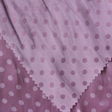 Purple Dots Chiffon, Polyester — photo 3