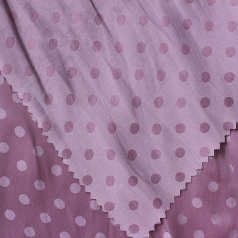Purple Dots Chiffon, Polyester