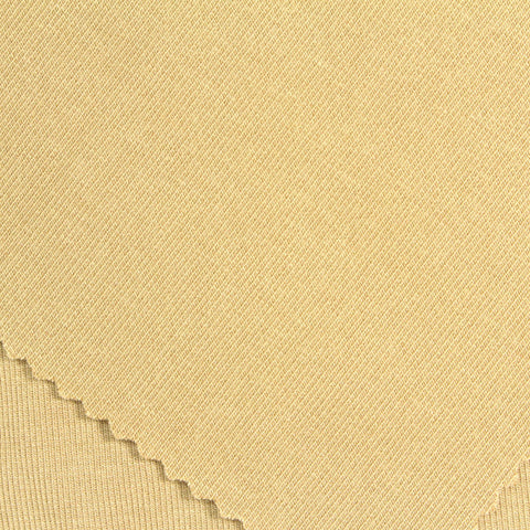 Viscose Acrylic Stretch Rib Knit Fabric, 260 gsm, 175 cm — Khaki, ref EF-246380