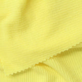 Polyester Viscose Stretch Rib Knit Fabric, 180 gsm, 160 cm — Yellow — photo 3