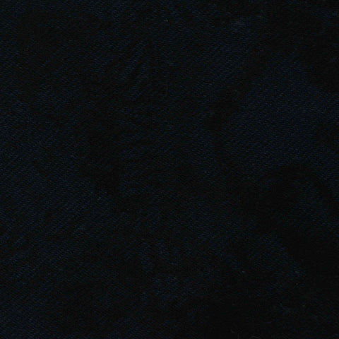 Polyester Cotton Interlock Knit Fabric, 422 gsm, 130 cm — Black
