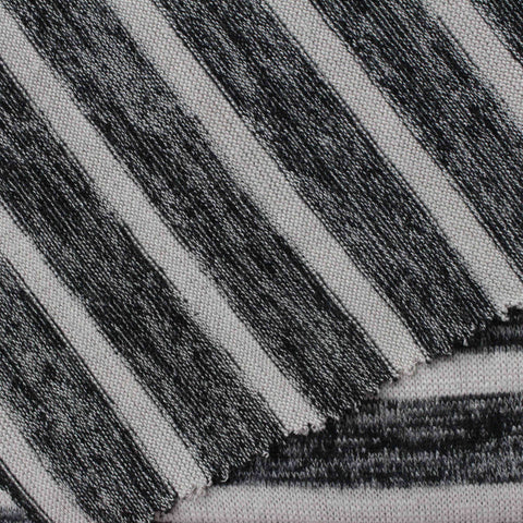 Grey Marl Knit, Viscose-Poly, 259 gsm