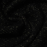 Black Marl French Terry, Cotton-Poly — photo 3