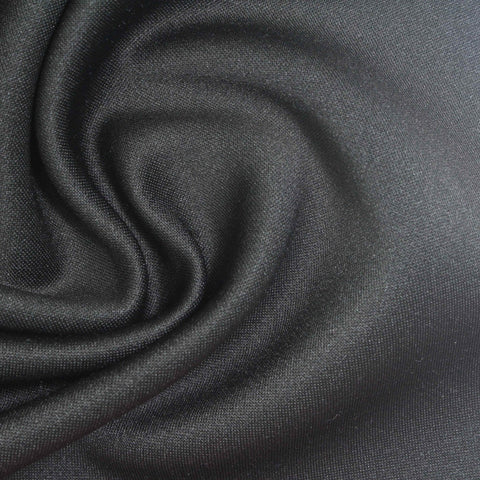 Polyester Viscose Stretch Scuba Knit Fabric, 300 gsm, 155 cm — Grey