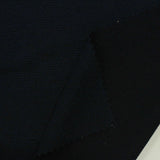 Polyester Viscose Stretch Knit Fabric, 170 gsm, 155 cm — Black — photo 3