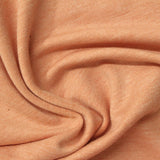 Heathered Peach Marl French Terry, Poly-Viscose — photo 3
