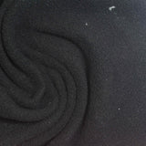 100% Polyester Fleece Fabric, 160 gsm, 155 cm — Black — photo 3