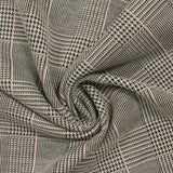 Black Plaid Jacquard, Polyester — photo 3