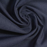Cotton Nylon Stretch Sateen Fabric, 160 gsm, 145 cm — Navy — photo 3