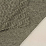 Grey Houndstooth Jersey Knit, Poly-Viscose — photo 3