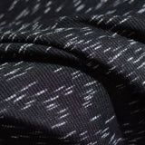 Black Marl Jacquard, Cotton — photo 3