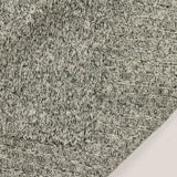 Black Marl Rib Knit, Poly-Viscose — photo 3