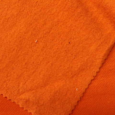 Polyester Cotton Knit Fabric, 213 gsm, 150 cm — Orange