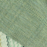 Light Green Plaid Jacquard, Poly-Viscose — photo 3