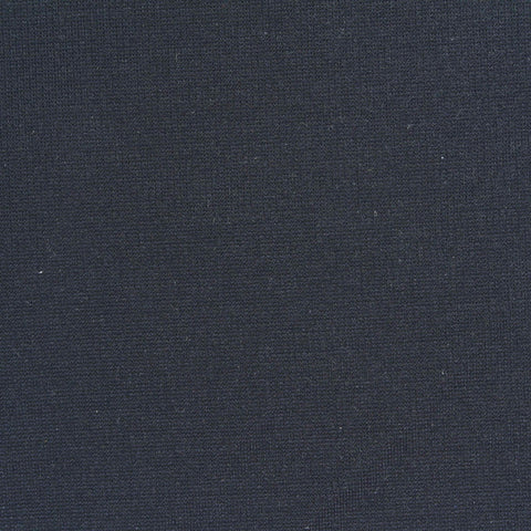 Viscose Nylon Stretch Ponte Knit Fabric, 220 gsm, 160 cm — Navy