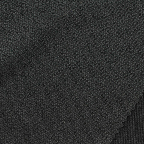 Polyester Stretch Fabric, 260 gsm, 190 cm — Black