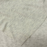 Light Grey Heathered-Marl Jersey Knit, Viscose — photo 3