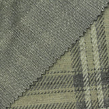 Sage Bold-Plaid Interlock Knit, Cotton-Poly — photo 3