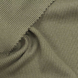 Viscose Acrylic Blend Stretch Rib Knit Fabric, 378 gsm — Green — photo 3