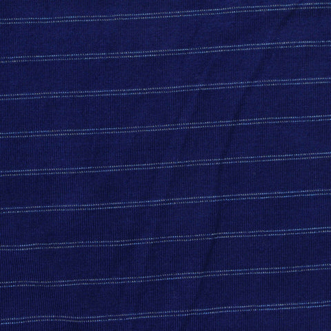 Light Blue Stripes Jersey Knit, Viscose, 230 gsm