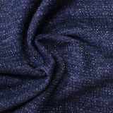 100% Polyester French Terry Fabric, 240 gsm, 165 cm — Blue — photo 3