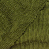 Polyester Stretch Crepe Fabric, 175 gsm — Green — photo 3