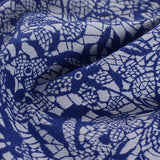Floral Cotton Polyester Stretch Woven Fabric, 224 gsm, 121 cm — Grey — photo 3