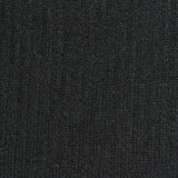 Polyester Stretch Rib Knit Fabric, 240 gsm, 160 cm — Black — photo 3