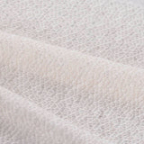 Polyester Viscose Chunky Knit Fabric, 150 gsm — White — photo 3