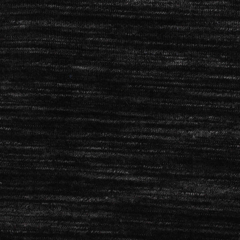 Dark Grey Marl Interlock Knit, Polyester, 275 gsm