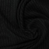 Black Vertical-Pinstripe Rib Knit — photo 3