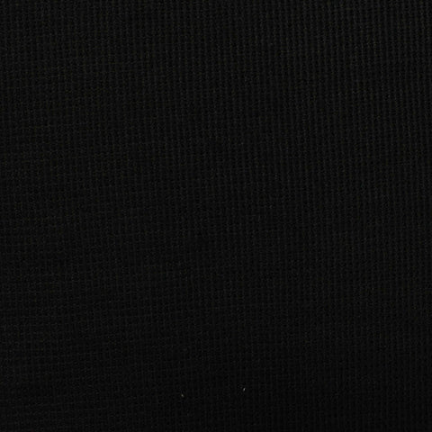 Acrylic Polyester Chunky Knit Fabric, 160 gsm, 168 cm — Black