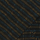 Gold Abstract Pointelle Knit, Polyester — photo 3