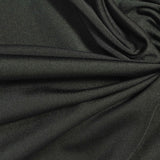 Polyester Stretch Milk Silk Knit Fabric, 120 gsm, 150 cm — Grey — photo 3