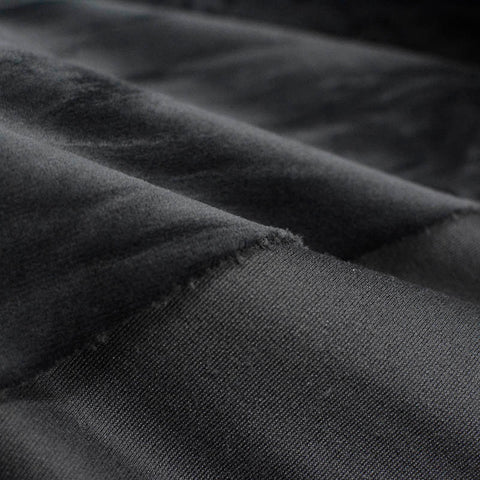 Polyester Stretch Knit Fabric, 250 gsm, 157 cm — Grey