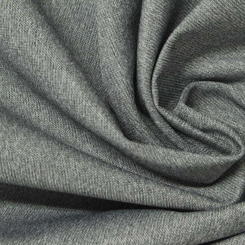 Grey Marl Warp Knit, Polyester, 230 gsm