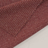Brown Marl Rib Knit, Polyester — photo 3