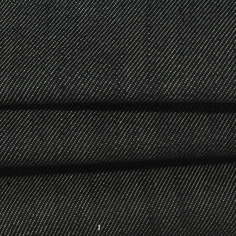 Black Twill, Cotton-Poly