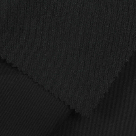 100% Polyester Woven Fabric, 276 gsm — Black