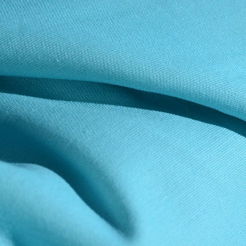 Cotton Stretch Twill Fabric, 290 gsm, 147 cm — Blue