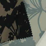Black Floral Knit, Polyester — photo 3