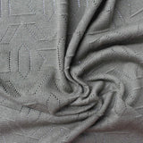 Green Tone-on-Tone Jersey Knit, Cotton-Modal — photo 3