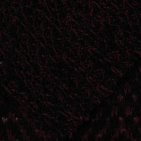 Black Marl Chunky Knit, Poly-Cotton, 360 gsm